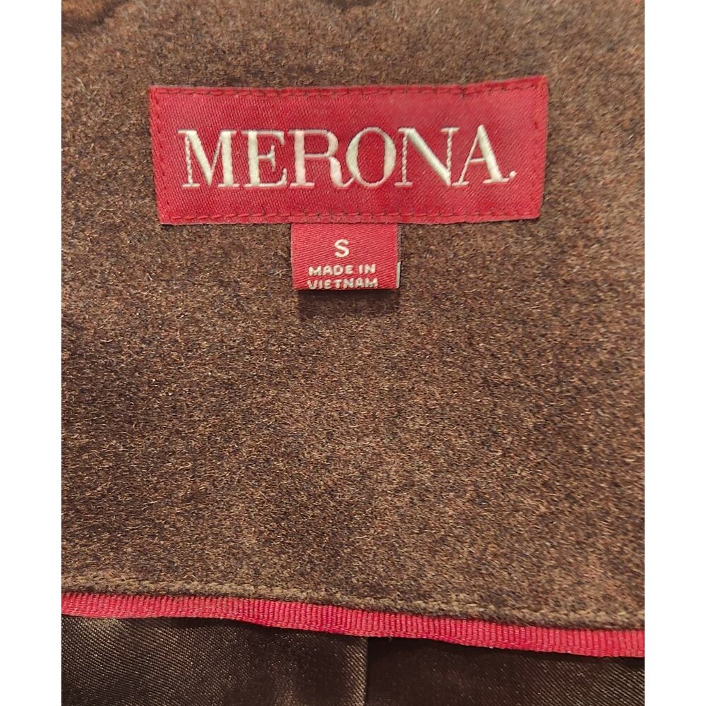 Merona Wool Hooded Coat Women's‎ Small - Picture 5 of 7